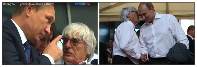 Bernie Eccleston, vlasnik Formule 1 koji je javno podržao Trampa, a Putina nazivao liderom Evrope